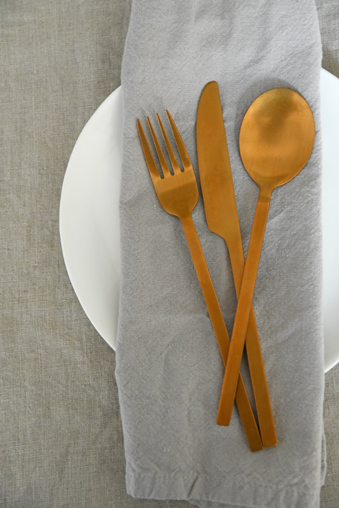 Leeff Cutlery Charlot, set of 16 rose gold
