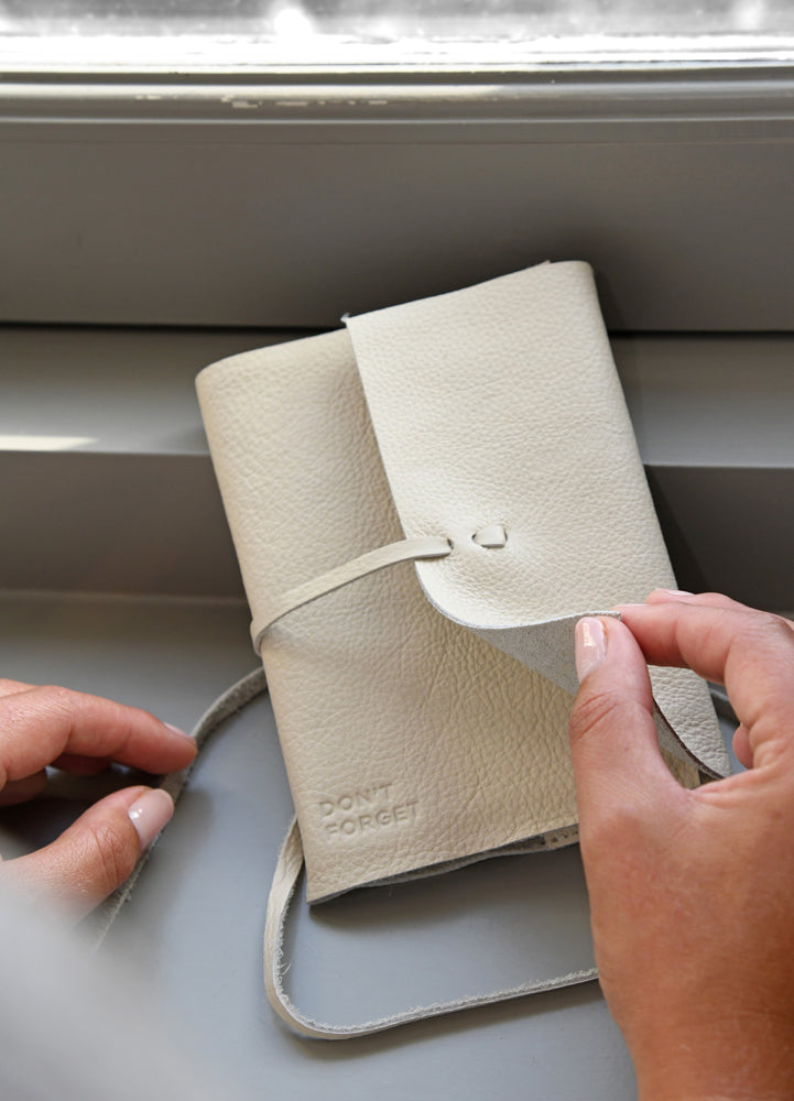 Leeff Notebook Noah creme A6 – Inspiring