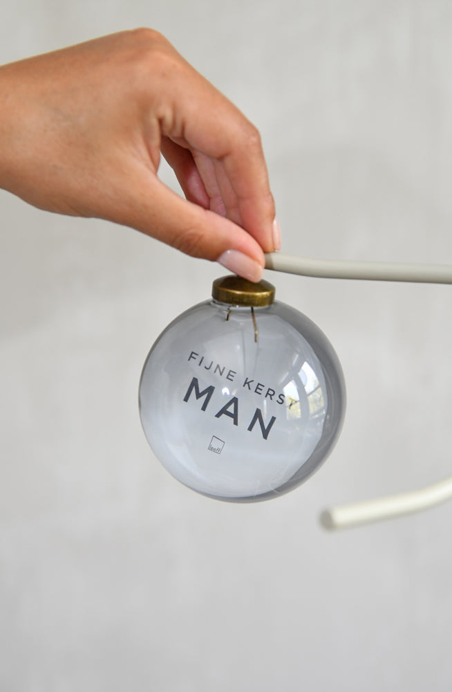 Leeff Kerstbal - Fijne kerst man