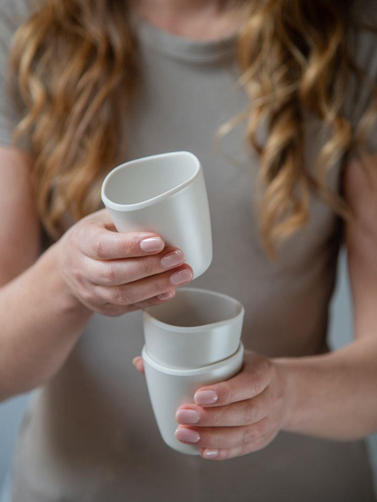 Leeff Outdoor mug Owen - Ivory