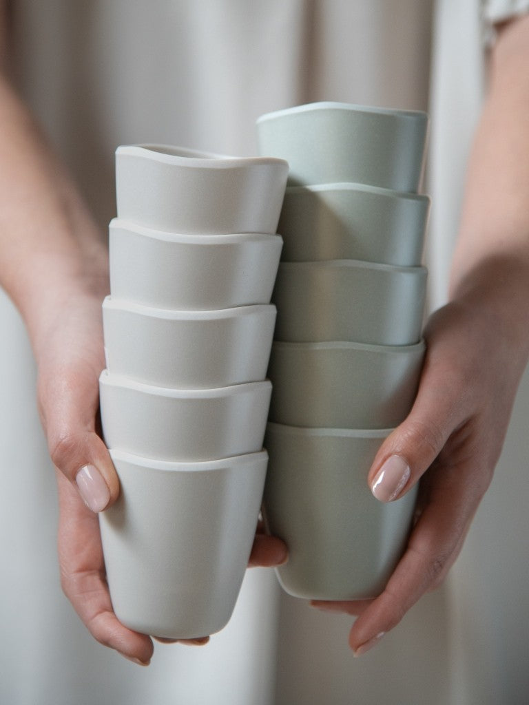 Leeff Outdoor mug Owen - Ivory
