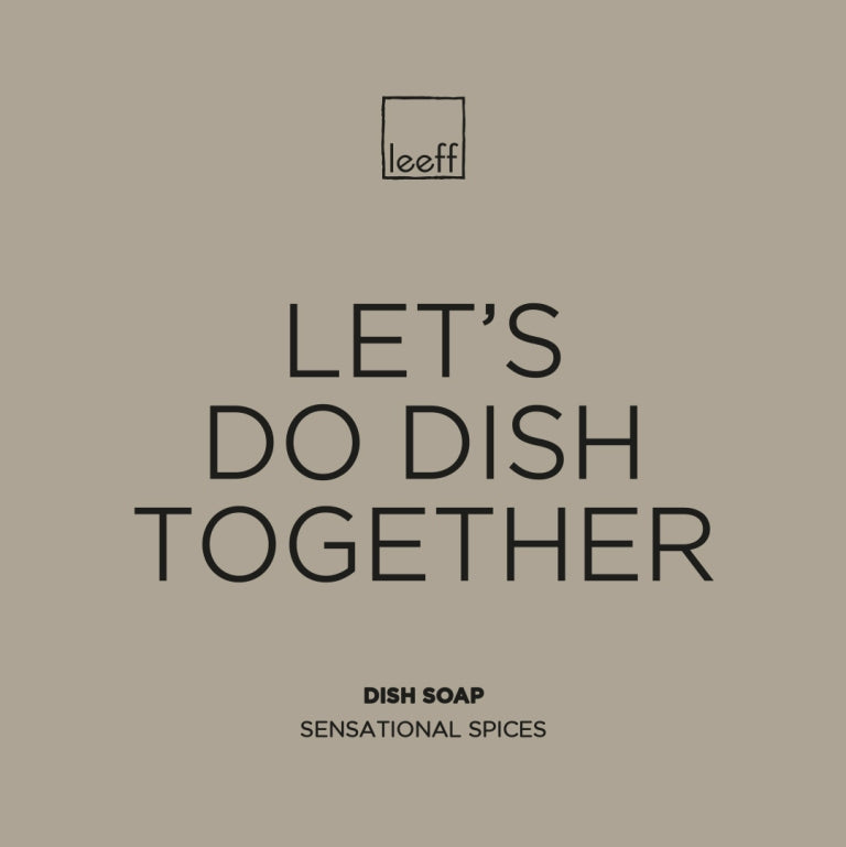 Leeff Dish Soap Sensational Spices - Letâ€™s do dish together
