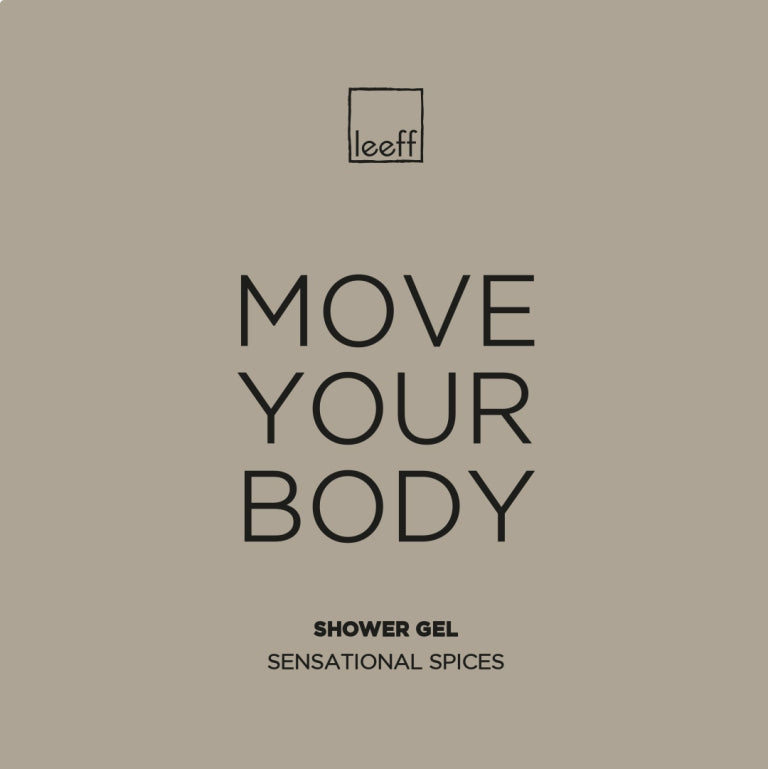 Leeff Shower Gel Sensational Spices - Move your body