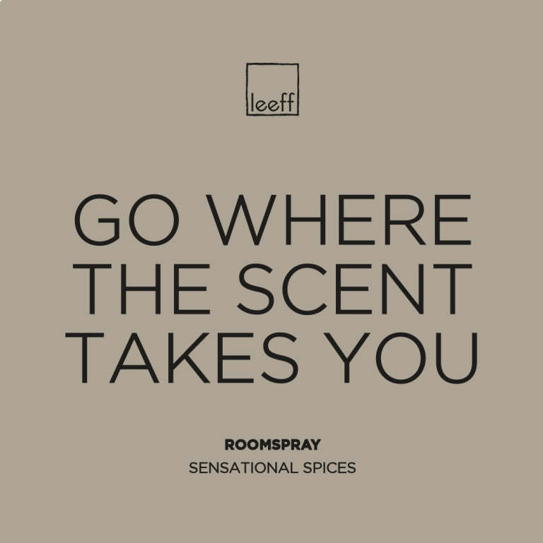Leeff Roomspray Sensational Spices - Go where the scent takes you