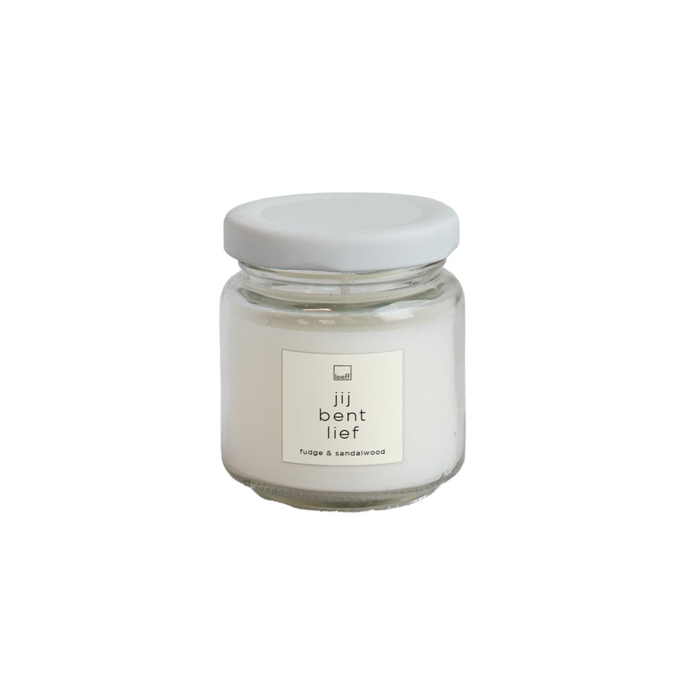 Leeff Jar Candle S - Jij bent lief