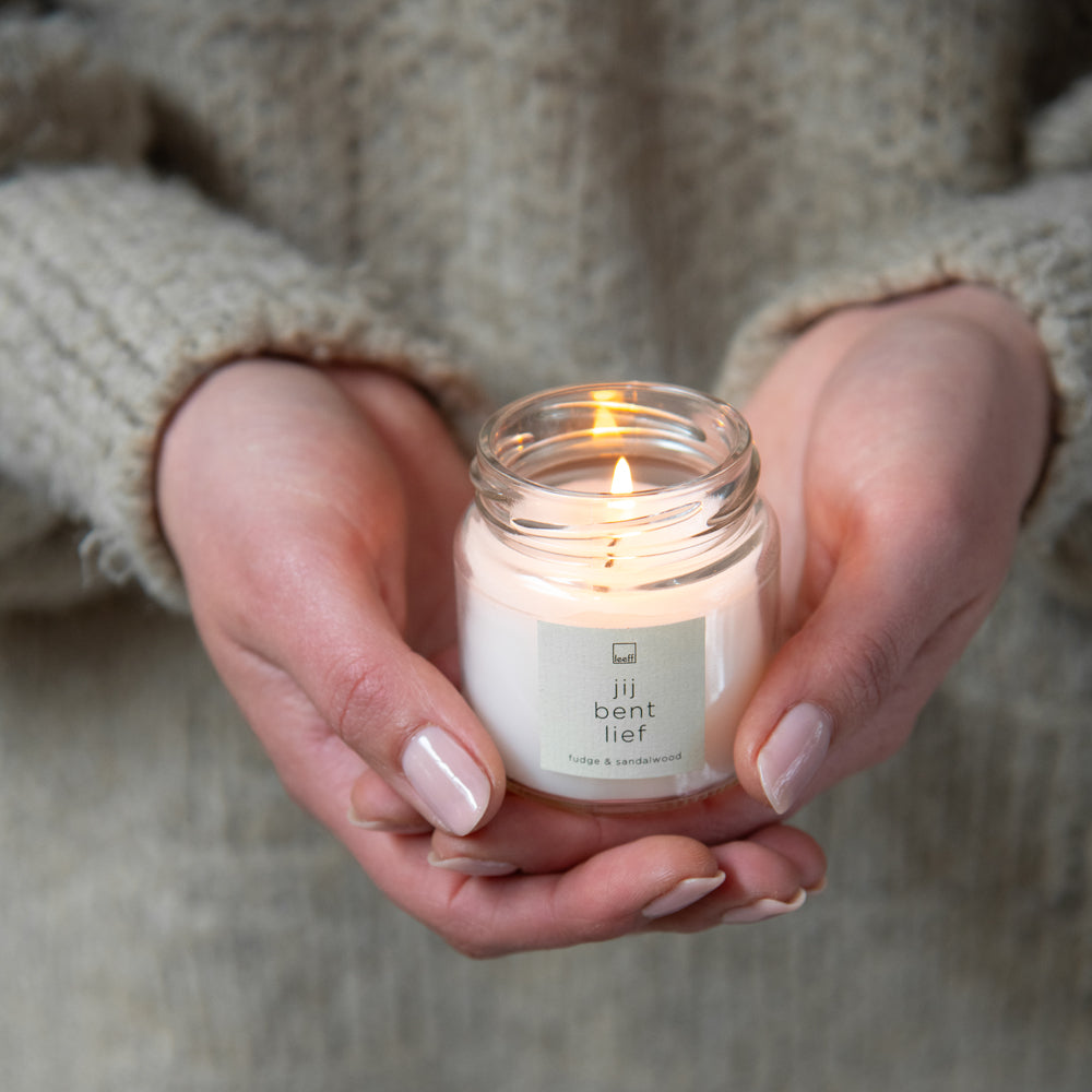Leeff Jar Candle S - Jij bent lief