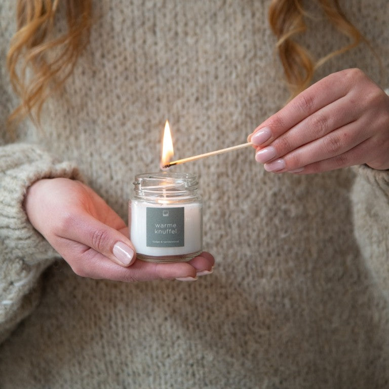 Leeff Jar Candle S - Warme knuffel