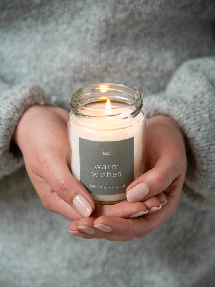 Leeff Jar Candle L - Warm wishes