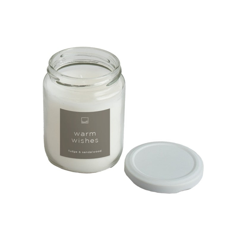 Leeff Jar Candle L - Warm wishes
