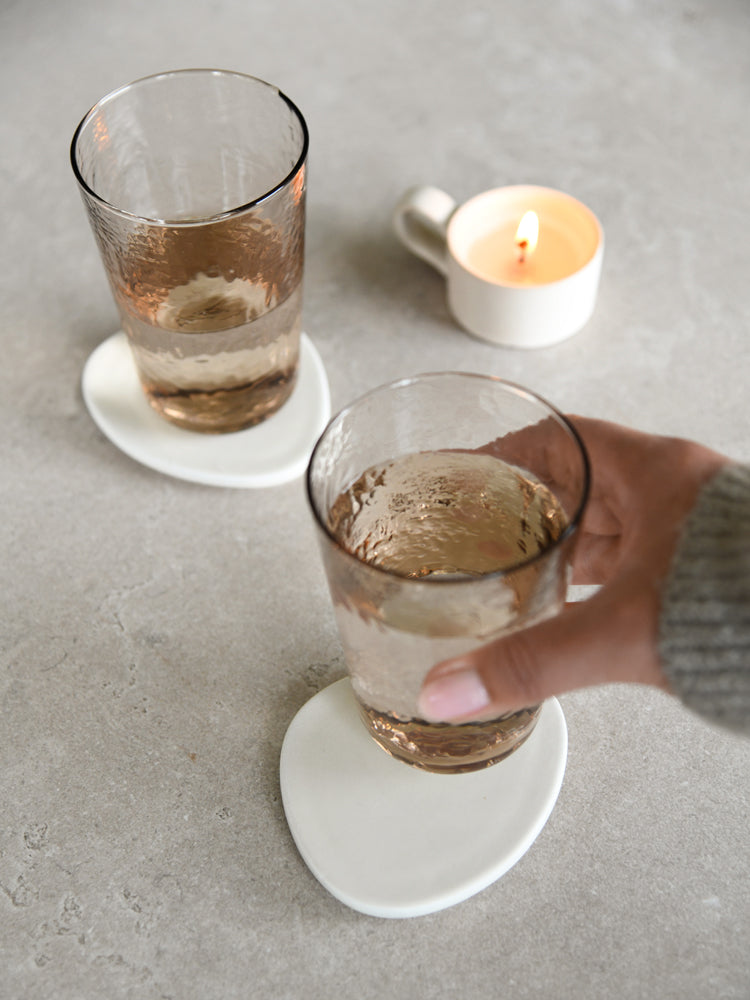 Leeff Drinking glass Demi brown