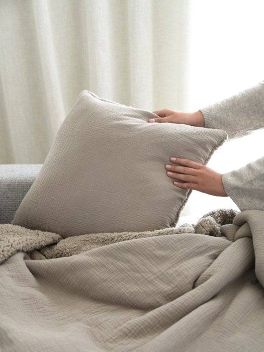 Leeff Pillow Phileine taupe