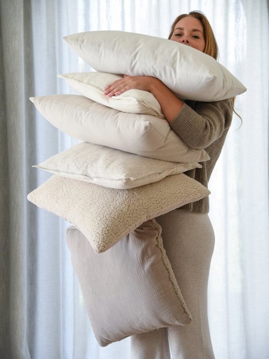 Leeff Pillow Phileine taupe