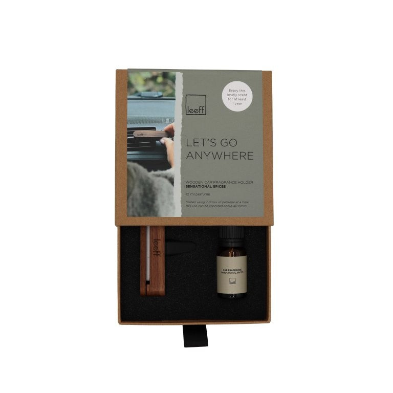 Leeff Car fragrance Sensational Spices - Let's go anywhere