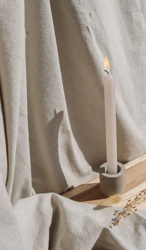 Leeff Dinner Candles Giftset Donna linen