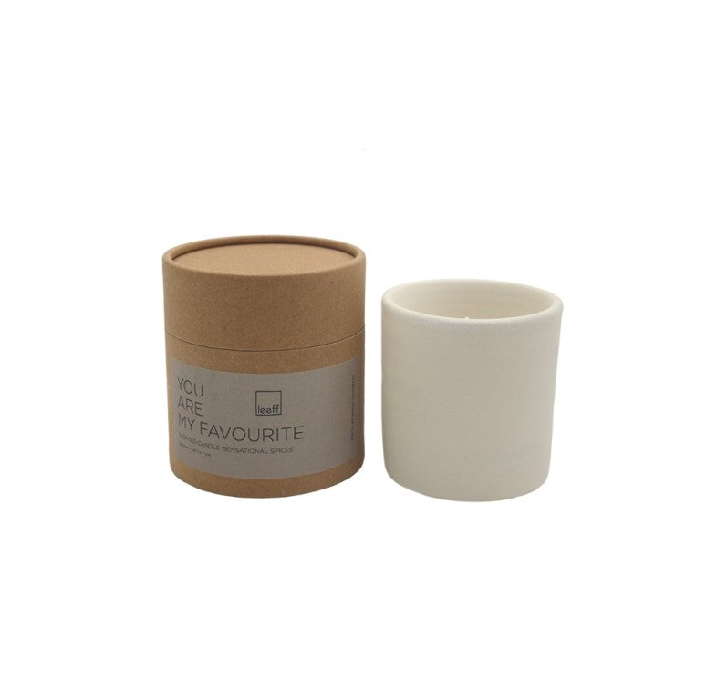 Leeff Scented Candle Sensational Spices - You are my favourite