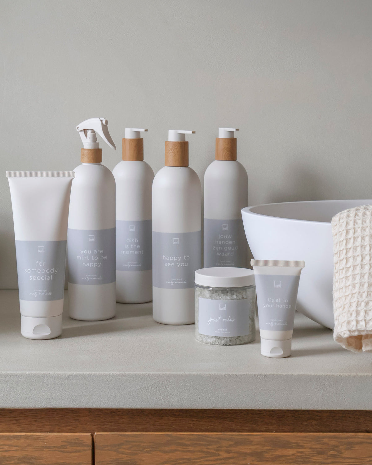 Leeff Shower gel Minty Moments - For somebody special