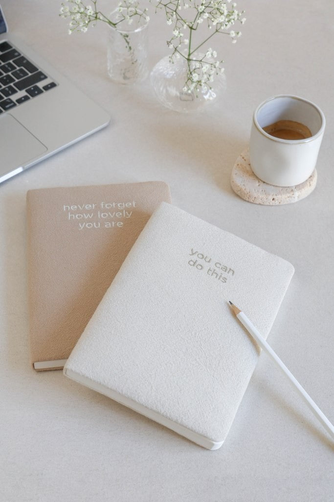 Leeff Notebook Nina sand - You can do this