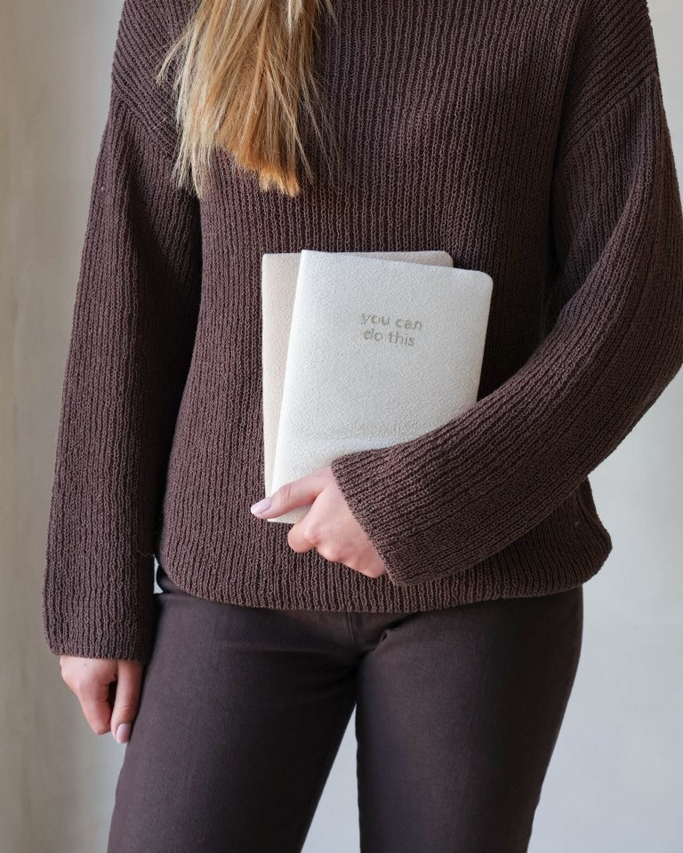 Leeff Notebook Nina sand - You can do this