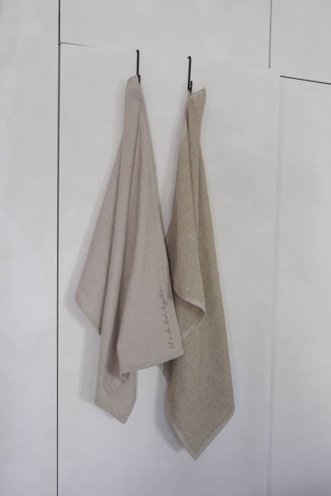 Leeff Kitchen & Teatowel set Kim - Let's do dish together