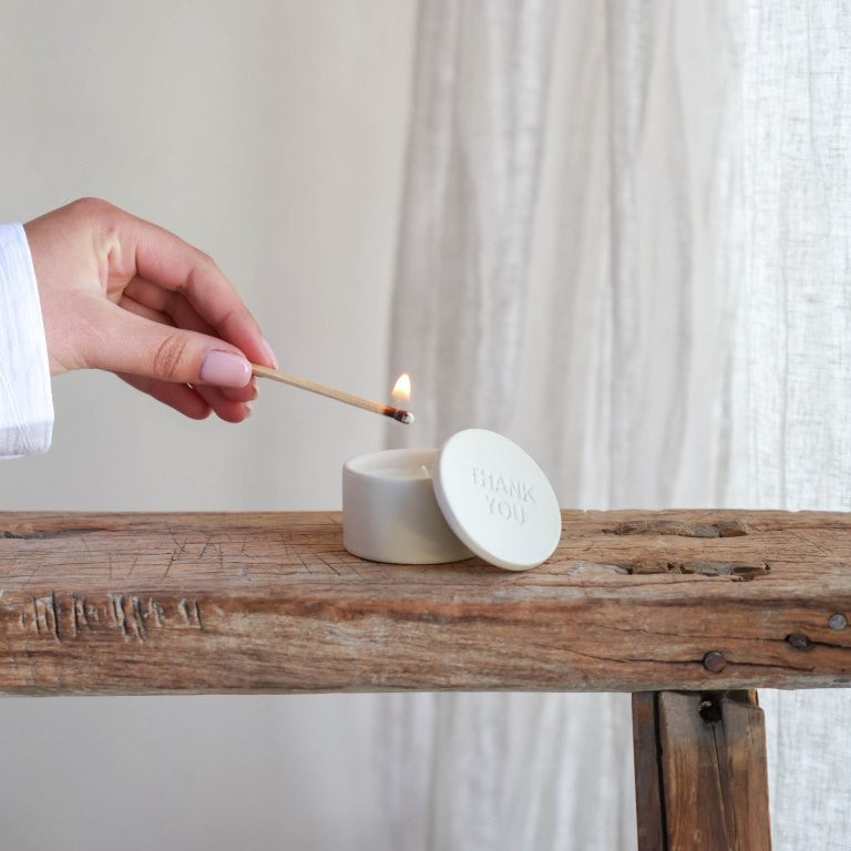 Leeff Mini candle Milan - Thank you