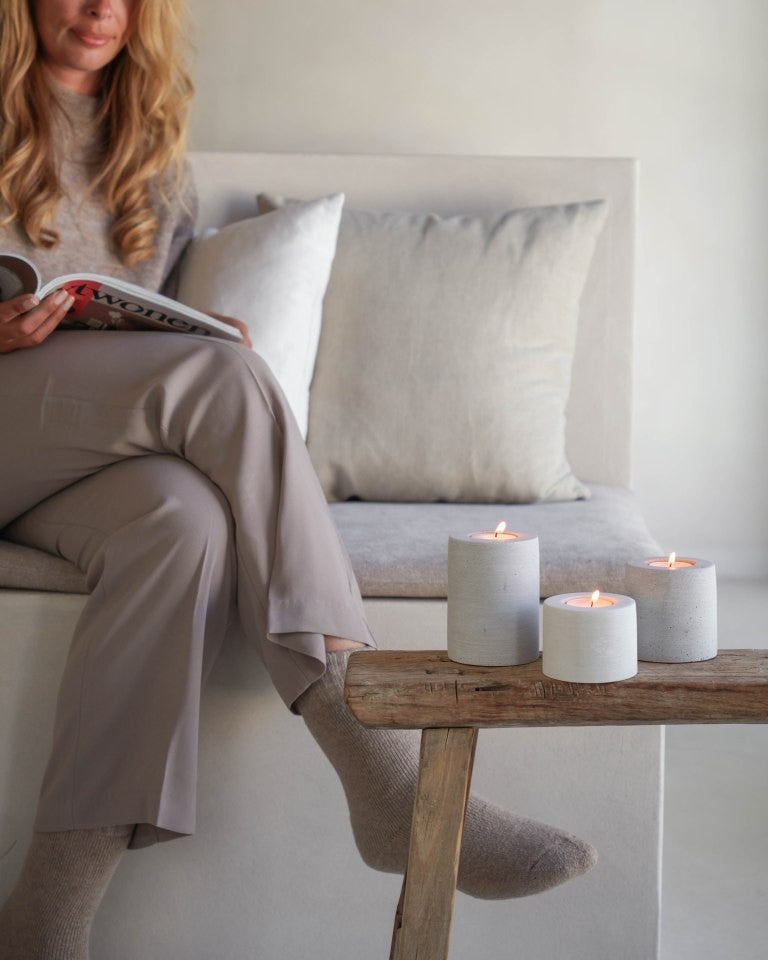 Leeff Tealight holder Thierry set of 3 - Together is a wonderful place to be