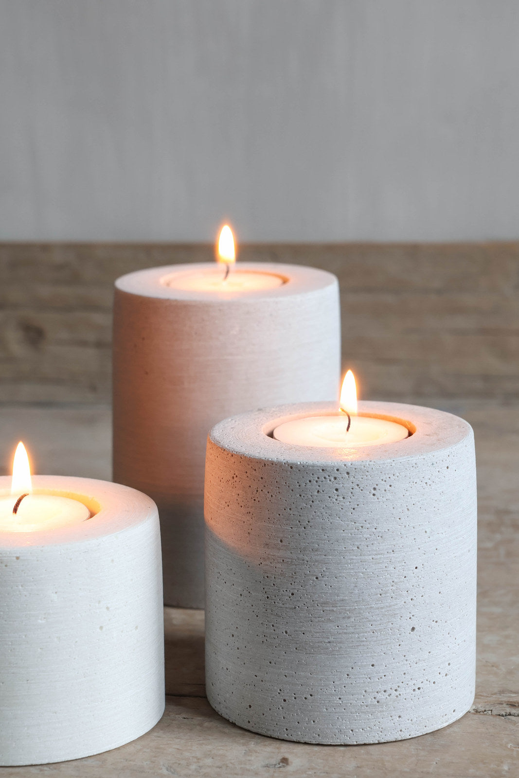 Leeff Tealight holder Thierry set of 3 - Together is a wonderful place to be